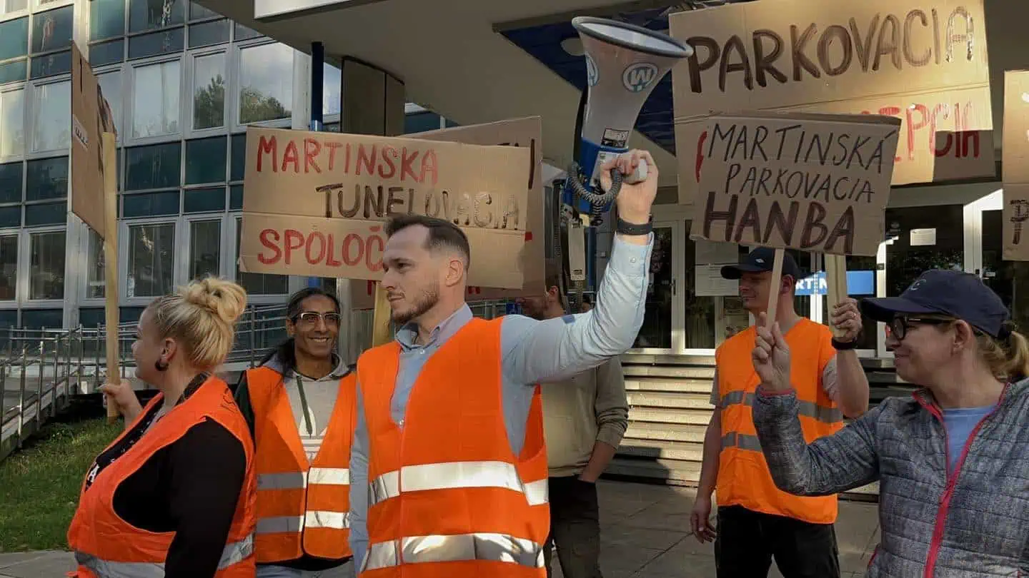 Občiansky protest za férovú parkovaciu politiku
